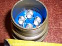 Amphenol 10-820075-17P Circular MIL Spec Connector 4P Straight Pin Plug Sz 32 Solder 1