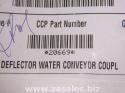 Coke-Cola Soda Dispenser Part # 20669 Deflector Water Conveyor Coupl 1