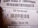 Coke-Cola Soda Dispenser Part # 19136 TFV Nozzle Valve 01-0924 1