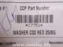 Coke-Cola Soda Dispenser Part # 17751 Washer C02 Red 1