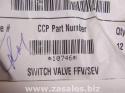 Coke-Cola Soda Dispenser Part # 10746 Switch Valve FFV SEV DB1 1