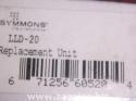 Symmons Old Style Levertrol Unit Less Escutcheon - LLD-20 2