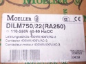 Dilm750/22(ra250) 208222 eaton moeller contactor, 3p 1