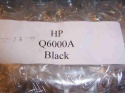 Black Hp Q6000A Toner Cartridge 1600 2600 2600N 1