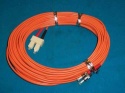 New 10 M Fiber Optic Patch Cable St/Pc-St/Pc Patchcord 1