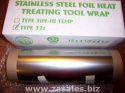 Heat Treating Tool Wrap 4FRC3 321 SS 1800 degree F MAUDLIN  By the foot 3