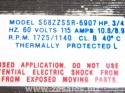 New Washing machine motor LW6907 3/4 HP 115V Maytag Norge 3