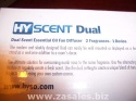 Dual Air Freshener Dispenser  HYSO HYScent 802121 hy-802121 black 1