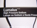 Sylvania Lumalux 50W LU50/MED S68 HPS Light Bulb  67502 4