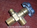 New Sherwood Valve 12N-CGA-540 EN849 300 Bar 47 Brass
