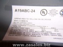 Johnson Controls A19abc-24c Line Volt Mechanical Tstat, 120 To 277vac 3
