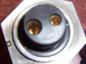 New electrical bulkhead fitting block heater connection Stainless 6893 2