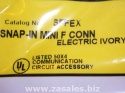 Hubbell Premise Wiring SFFEX fitting,snap in 1