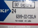USA MADE 6209-2Z / C3GJN SKF Bearing 45x85x19mm ORIGINAL OEM 1