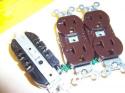 10 New Hubbell Brown Spec Grade Duplex Receptacle Cr5352 20A 1