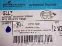 GLL 7 Crouse Hinds 2-1/2 Grounding Bushing Conduit 1