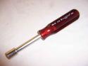 Xcelite HS14 Hollow Shaft Hex Nut Driver with Brown Handle 7/16 Weller