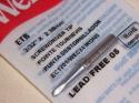 Weller Solder Tip,Screwdriver,0.093 In/2.4 mm Model: ETB 1