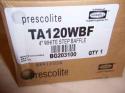 Hubbell - TA120WBF - Hubbell-Prescolite TA120WBF Baffle Trim, 4, White 1
