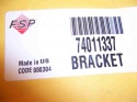 Whirlpool Hinge Bracket Left or Right Side 74011337 2