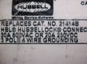 Hubbell - HBL21414B - Locking CONNECTOR, 30A@600V/20A@250V, 3P 2