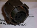 Itt 6 Pin Circular Electrical Aviation Connector cptg55a10-06pet01lc 2