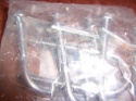 5 Stanley Zinc Plated U Bolts 1/4
