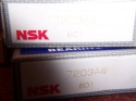 NSK 7203AW 601 Bearing Made in JAPAN 7203 AW 2