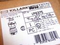 Killark VP6375 Pin & Slve plug,60a,3p,3w,600vac/250vdc 1