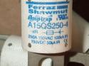 mersen/ferraz Shawmut A15QS250-4 fuse,250a,a15qs,150vac/dc