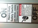 Siemens HF221N 30-Amp 2 Pole 240-volt 3 Wire Fused Heavy Duty Safety Switches 4