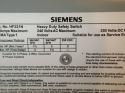 Siemens HF221N 30-Amp 2 Pole 240-volt 3 Wire Fused Heavy Duty Safety Switches 2
