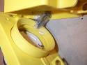 Leviton 67W47 20-Amp, 125 Volt, Flush Mounting Locking Receptacle, Industrial Grade, Grounding, Wetguard with Cover, Yellow 1