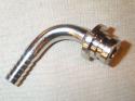 Pop Soda Hose Pump Connector 90 Fitting Stainless 1