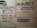 10 New Bell 3/4 Conduit Pulling Fittings Bell Eac-2 1