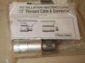 New Eupen 1/2 Standard Cable Connector 7/16F V 1/2