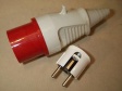 Walther Type 210 (16A-6h, 230/400V) Plug Connector 1