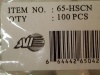 400 Avi 65-Hscn Coax Wedge Clips Shingle?