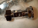 8 New Chrome Pipe Connectors Toilet Urinal