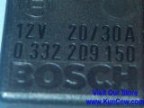 New Bosch 12V 30 A Relay 0 332 209 150 Oem Fuel Light 2