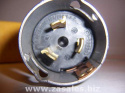Hubbell Wiring Device-Kellems CS6365C Locking plug,125/250vac,50a,3p,4 2