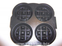 Carbon's Waffle Iron Maker Replacement plate part Small Round