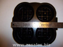 Carbon's Waffle Iron Maker Replacement plate part Small Round 2