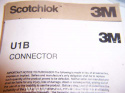 3M U1B (Bx) 19-16 Sol Full Pair Wire Connector 3