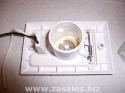 Hayden Super Valve With Electric Receptacle Square Door White #1750-01 4