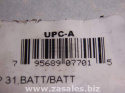 9-208 Positive Red Battery Cable Battery to Battery PHILLIPS IND 3