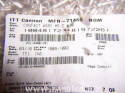 2000 pcs ITT Cannon 031-0486-161 0310486161 MIL-DTL 5015 Series I 2