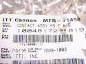 2000 pcs ITT Cannon 031-0486-161 0310486161 MIL-DTL 5015 Series I 3