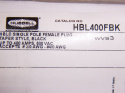 hubbell wiring device-kellems hbl400fbk connector,double set,blk,female 2