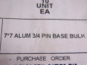 Atwood 67749 swivl-Eze Lock N Pin Base Aluminum 7